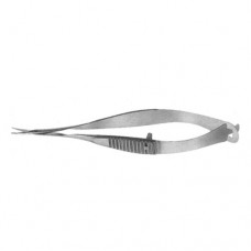 McPherson-Vannas Iris Scissor Curved - Sharp Tips Stainless Steel, 8 cm - 3 1/4